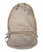 RENレン）の古着「レザーリュック　バックパック」｜ベージュ