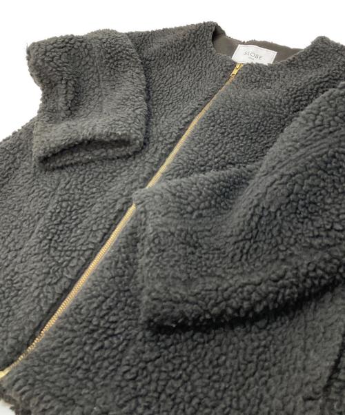 IENA（イエナ）IENA (イエナ) カジュアルボアブルゾンフリースジャケット グレー サイズ:FREEの古着・服飾アイテム