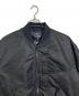 +J (プラスジェイ) ハイブリッドダウンオーバーサイズMA-1ブルゾン ブラック サイズ:L：8000円