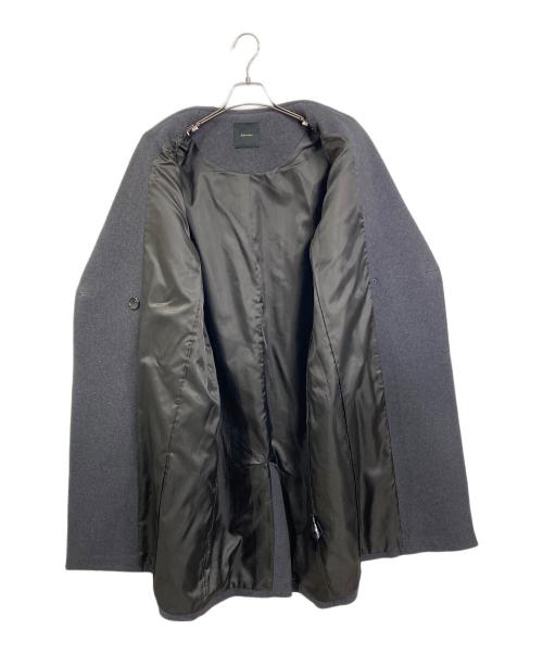 Spick and Span（スピックアンドスパン）Spick and Span (スピックアンドスパン) Wフェイスビックカラーコート　チェスターコート　ロングコート グレー サイズ:38の古着・服飾アイテム
