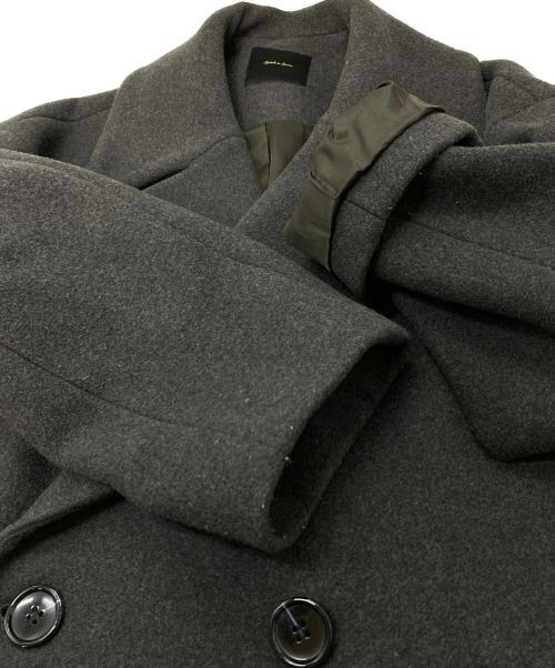 Spick and Span（スピックアンドスパン）Spick and Span (スピックアンドスパン) Wフェイスビックカラーコート　チェスターコート　ロングコート グレー サイズ:38の古着・服飾アイテム