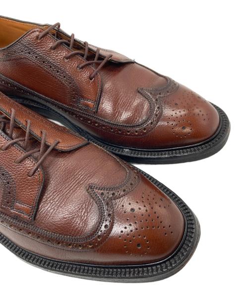 Alfred Sargent（アルフレッドサージェント）Alfred Sargent (アルフレッドサージェント) メダリオンシューズ　レザーシューズ ブラウン サイズ:9の古着・服飾アイテム
