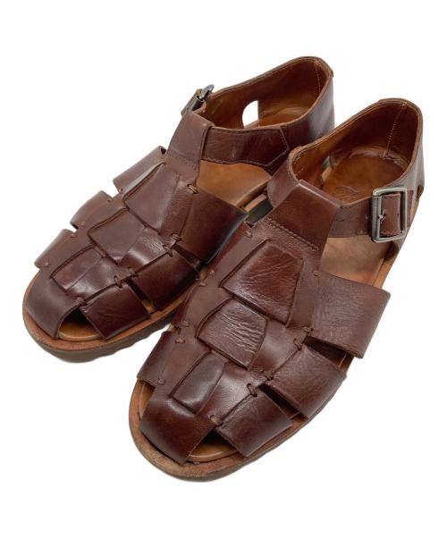 PARABOOT（パラブーツ）PARABOOT (パラブーツ) PACIFIC パシフィック グルカサンダル　 ブラウン サイズ:41の古着・服飾アイテム
