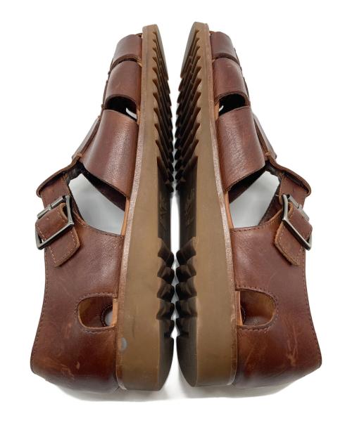 PARABOOT（パラブーツ）PARABOOT (パラブーツ) PACIFIC パシフィック グルカサンダル　 ブラウン サイズ:41の古着・服飾アイテム