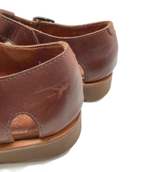 PARABOOT（パラブーツ）PARABOOT (パラブーツ) PACIFIC パシフィック グルカサンダル　 ブラウン サイズ:41の古着・服飾アイテム