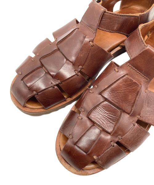 PARABOOT（パラブーツ）PARABOOT (パラブーツ) PACIFIC パシフィック グルカサンダル　 ブラウン サイズ:41の古着・服飾アイテム