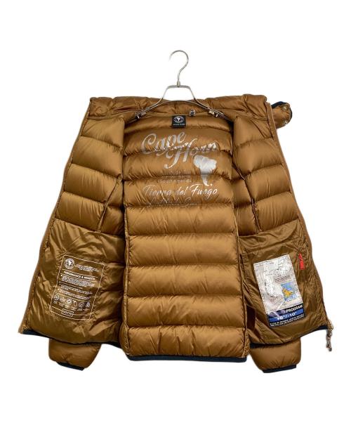 CAPE HORN（ケープホーン）CAPE HORN (ケープホーン) TIERRA SRL ダウンジャケット ブロンズ サイズ:44の古着・服飾アイテム