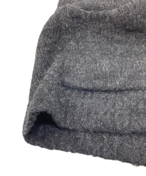 AURALEE（オーラリー）AURALEE (オーラリー) ALPACA WOOL SUPER LIGHT KNIT BIG CARDIGAN アルパカカーディガン グレー サイズ:3の古着・服飾アイテム