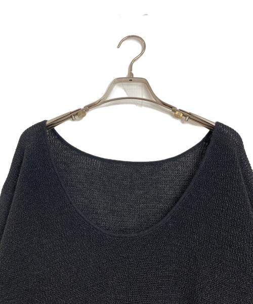 Plage（プラージュ）Plage (プラージュ) LI/PE open ニット ブラック サイズ:FREEの古着・服飾アイテム