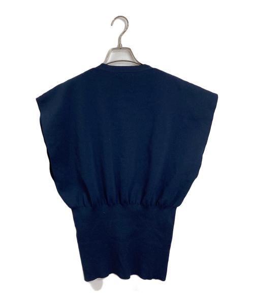 LE PHIL（ル フィル）LE PHIL (ル フィル) ニット セーター ライトテックカーデ ネイビー サイズ:FREEの古着・服飾アイテム