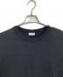DRIES VAN NOTEN (ドリスヴァンノッテン) オーバーサイズコットンTシャツ　半袖カットソー　Tシャツ　Tee  無地 ブラック サイズ:S：8000円