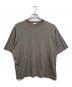 DRIES VAN NOTEN（ドリスヴァンノッテン）の古着「オーバーサイズコットンTシャツ　半袖カットソー　Tシャツ　Tee  無地」｜グレー