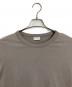 DRIES VAN NOTEN (ドリスヴァンノッテン) オーバーサイズコットンTシャツ　半袖カットソー　Tシャツ　Tee  無地 グレー サイズ:S：8000円