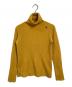 hayama sunday（ハヤマサンデイ）の古着「カシミヤニット　長袖ニット　タートルネック」｜イエロー