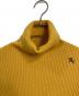hayama sunday  (ハヤマサンデイ) カシミヤニット　長袖ニット　タートルネック イエロー サイズ:1/M：9000円