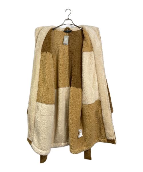 KITH（キス）KITH (キス) ガウンコート　ロングコート　KITHMAS 2023ホリデーコレクション ベージュ×アイボリー サイズ:S 未使用品の古着・服飾アイテム