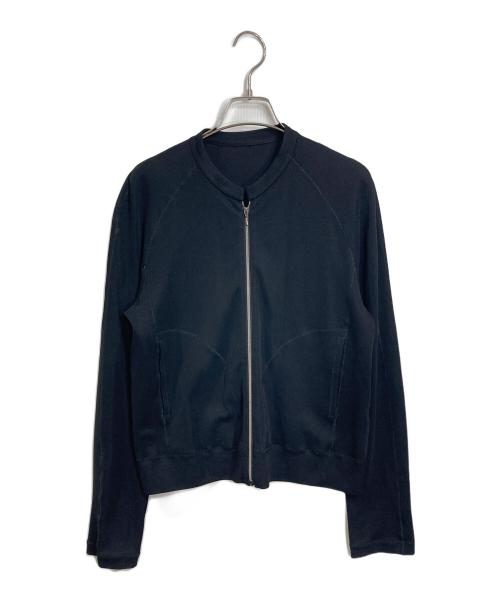 HaaT ISSEY MIYAKE（ハート イッセイ ミヤケ）Haat ISSEY MIYAKE (ハート イッセイ ミヤケ) ストレッチジャケット　ラグランジャケット　イッセイミヤケ ブラック サイズ:2の古着・服飾アイテム
