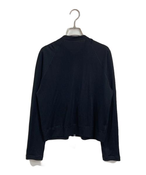 HaaT ISSEY MIYAKE（ハート イッセイ ミヤケ）Haat ISSEY MIYAKE (ハート イッセイ ミヤケ) ストレッチジャケット　ラグランジャケット　イッセイミヤケ ブラック サイズ:2の古着・服飾アイテム