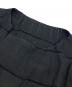 中古・古着 Haat ISSEY MIYAKE (ハート イッセイ ミヤケ) ウエストリボン半袖リネンワンピース ブラック サイズ:2：10000円