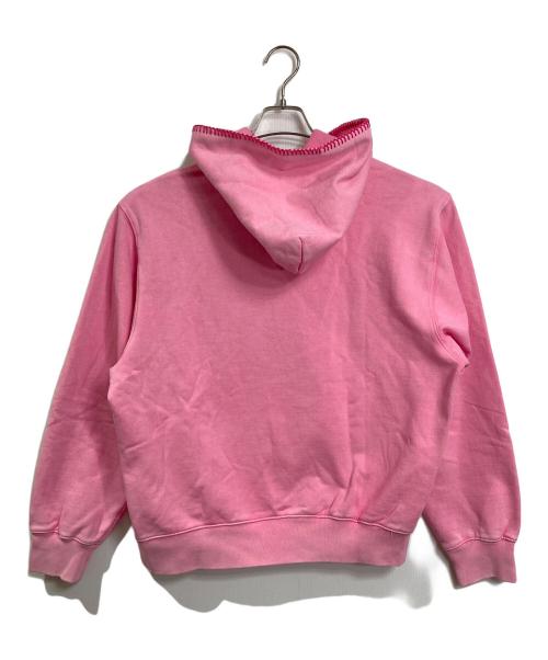 GAP（ギャップ）GAP (ギャップ) madhappy (マッドハッピー) MADロゴステッチフードプルオーバーパーカー　フーディ ピンク サイズ:M 未使用品の古着・服飾アイテム