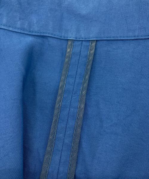 HaaT ISSEY MIYAKE（ハート イッセイ ミヤケ）Haat ISSEY MIYAKE (ハート イッセイ ミヤケ) シャツワンピース　半袖ワンピース　イッセイミヤケ ブルー サイズ:2の古着・服飾アイテム