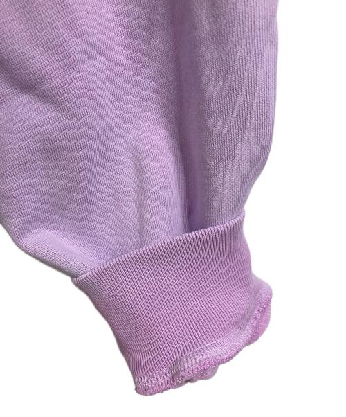 GAP（ギャップ）GAP (ギャップ) madhappy (マッドハッピー) MADロゴ ステッチフード ショートジップパーカー　フーディ パープル サイズ:M 未使用品の古着・服飾アイテム