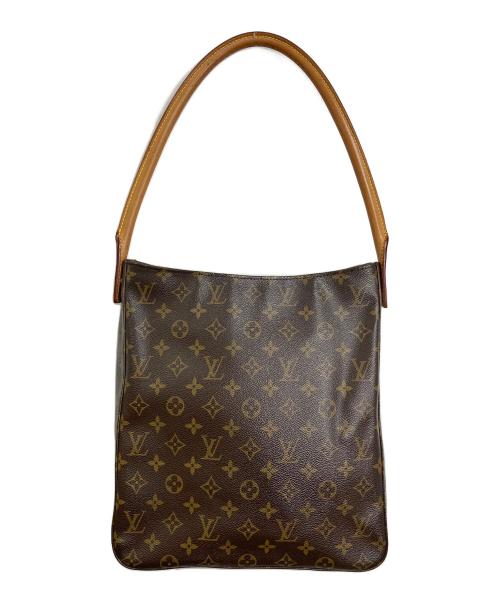 LOUIS VUITTON（ルイ ヴィトン）LOUIS VUITTON (ルイ ヴィトン) ショルダーバッグ　トートバッグ　モノグラム　ルーピングGM ベージュ サイズ:実寸参照の古着・服飾アイテム