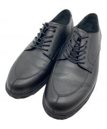 SPINGLE（スピングル）の古着「Vチップレザーシューズ ビジネスシューズ　日本製」｜ブラック