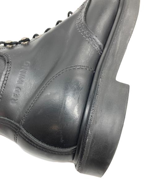 RED WING（レッドウィング）RED WING (レッドウィング) SUPERSOLE 6' MOC-TOE スーパーソール 6インチ モックトゥ　ワークブーツ　23年製　USA製 ブラック サイズ:US8の古着・服飾アイテム