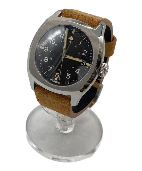 UNDONE（アンダーン）UNDONE (アンダーン) Terra Daybreak Suede  テラ デイブレイク スエード  リストウォッチ　腕時計　自動巻き ブラック サイズ:実寸参照の古着・服飾アイテム
