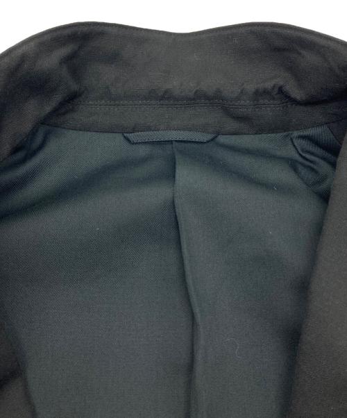 MARGARET HOWELL（マーガレットハウエル）MARGARET HOWELL (マーガレットハウエル) リネン混テーラードジャケット ブラック サイズ:Mの古着・服飾アイテム