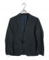 MARGARET HOWELL（マーガレットハウエル）の古着「リネン混テーラードジャケット」｜ブラック