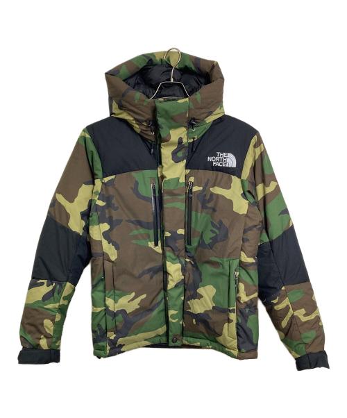 THE NORTH FACE（ザ ノース フェイス）THE NORTH FACE Novelty Baltro Light Jacket  ノベルティ バルトロ ライト ジャケット アウター　ダウンジャケット　スポーツ　アウトドア　カモフラ　迷彩 グリーン サイズ:Lの古着・服飾アイテム