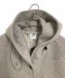URBAN RESEARCH DOORS (アーバンリサーチドアーズ) エアリーウールフードコート アウター　ミドル丈 ベージュ サイズ:M 未使用品：18000円