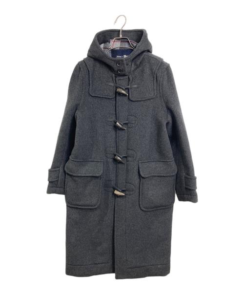 LONDON Tradition（ロンドントラディション）LONDON Tradition (ロンドントラディション) ERICA ダッフルコート　ロングコート　アウター　イギリス製 グレー サイズ:L 未使用品の古着・服飾アイテム