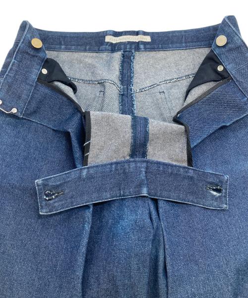 JOHN LAWRENCE SULLIVAN（ジョン ローレンス サリバン）JOHN LAWRENCE SULLIVAN (ジョン ローレンス サリバン) Rigid denim wide pants リジットデニムワイドパンツ　ワイドパンツ　日本製 インディゴ サイズ:44の古着・服飾アイテム