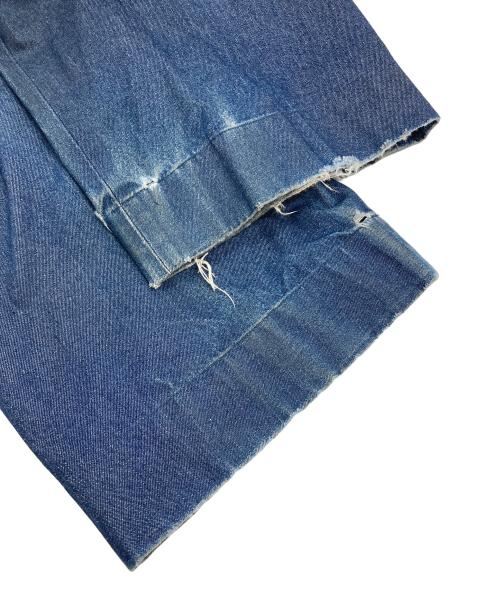 JOHN LAWRENCE SULLIVAN（ジョン ローレンス サリバン）JOHN LAWRENCE SULLIVAN (ジョン ローレンス サリバン) Rigid denim wide pants リジットデニムワイドパンツ　ワイドパンツ　日本製 インディゴ サイズ:44の古着・服飾アイテム