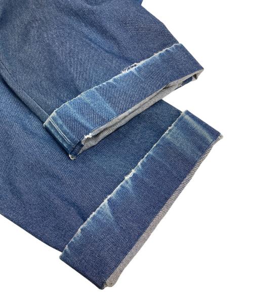 JOHN LAWRENCE SULLIVAN（ジョン ローレンス サリバン）JOHN LAWRENCE SULLIVAN (ジョン ローレンス サリバン) Rigid denim wide pants リジットデニムワイドパンツ　ワイドパンツ　日本製 インディゴ サイズ:44の古着・服飾アイテム