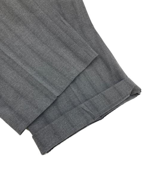 ZARA（ザラ）ZARA (ザラ) ピンストライプ セットアップスーツ　パンツスーツ　ジャケット　ワイドパンツ　セレモニー グレー サイズ:SIZE M / パンツUS30の古着・服飾アイテム