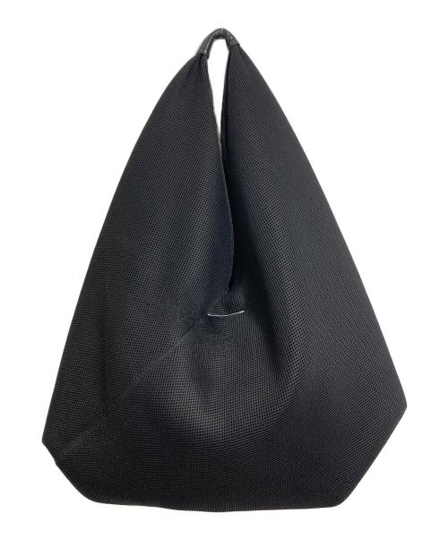 MM6 Maison Margiela（エムエムシックスメゾンマルジェラ）MM6 Maison Margiela (エムエムシックスメゾンマルジェラ) ジャパニーズトートバッグ メッシュ ラージサイズ　イタリア製 ブラック サイズ:実寸参照の古着・服飾アイテム