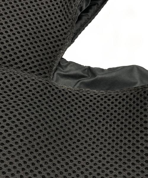 MM6 Maison Margiela（エムエムシックスメゾンマルジェラ）MM6 Maison Margiela (エムエムシックスメゾンマルジェラ) ジャパニーズトートバッグ メッシュ ラージサイズ　イタリア製 ブラック サイズ:実寸参照の古着・服飾アイテム