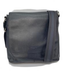 COACH（コーチ）の古着「ショルダーバッグ　レザーバッグ」｜ブラック