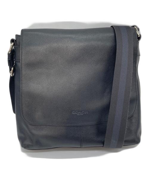 COACH（コーチ）COACH (コーチ) ショルダーバッグ　レザーバッグ ブラック サイズ:実寸参照の古着・服飾アイテム