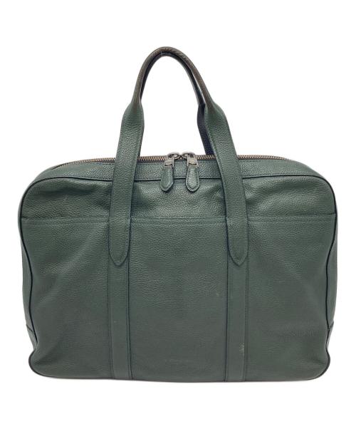 COACH（コーチ）COACH (コーチ) ブリーフケース　レザーバッグ　ビジネスバッグ グリーン サイズ:実寸参照の古着・服飾アイテム