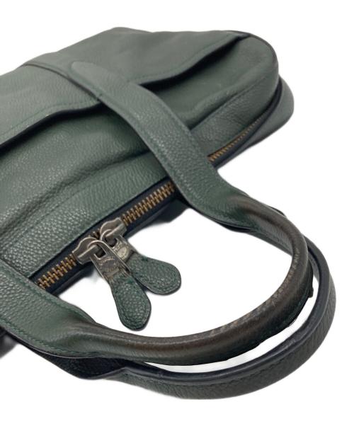 COACH（コーチ）COACH (コーチ) ブリーフケース　レザーバッグ　ビジネスバッグ グリーン サイズ:実寸参照の古着・服飾アイテム