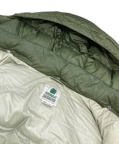 SIERRA DESIGNS（シエラデザインズ）SIERRA DESIGNS (シエラデザインズ) ダウンジャケット グリーン サイズ:Mの古着・服飾アイテム