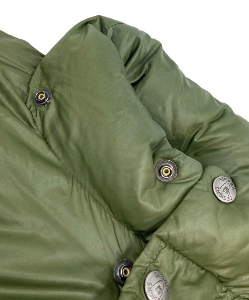 SIERRA DESIGNS（シエラデザインズ）SIERRA DESIGNS (シエラデザインズ) ダウンジャケット グリーン サイズ:Mの古着・服飾アイテム