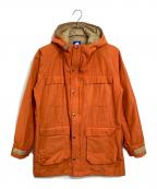SIERRA DESIGNSシエラデザインズ）の古着「80’S 60/40 ロクヨンクロスマウンテンパーカー　 8本木タグ USA製 大倉スポーツ代理店」｜オレンジ