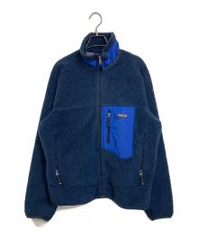 Patagonia（パタゴニア）の古着「クラシック レトロX フリースジャケットメンズS」｜ネイビー×ブルー