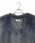 HIROKO BIS (ヒロコビス) シャギーフェイクファージレ　ファーベスト グレー サイズ:13：8000円